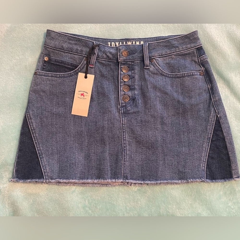 IDYLLWIND JEAN SKIRT SIZE (M)